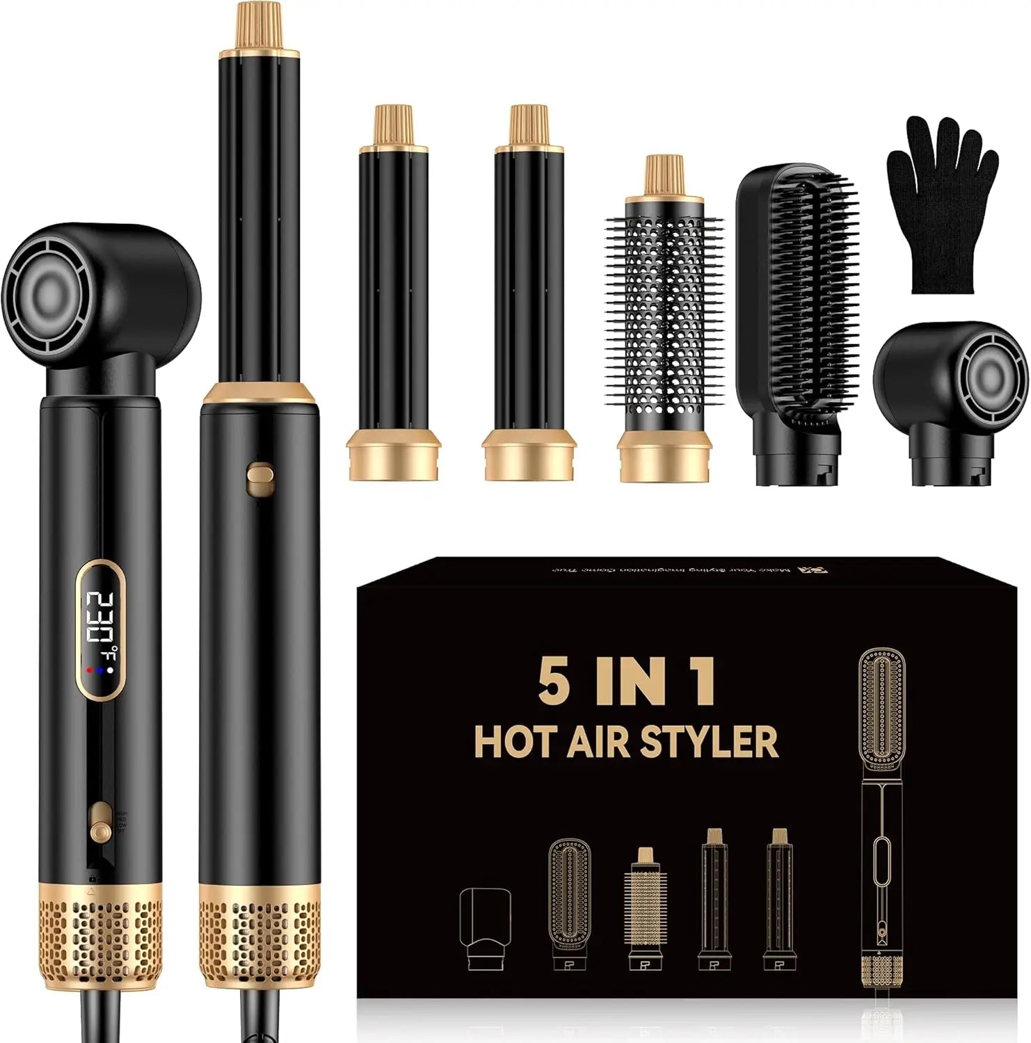 QuickStyle Hot Air Grooming Brush